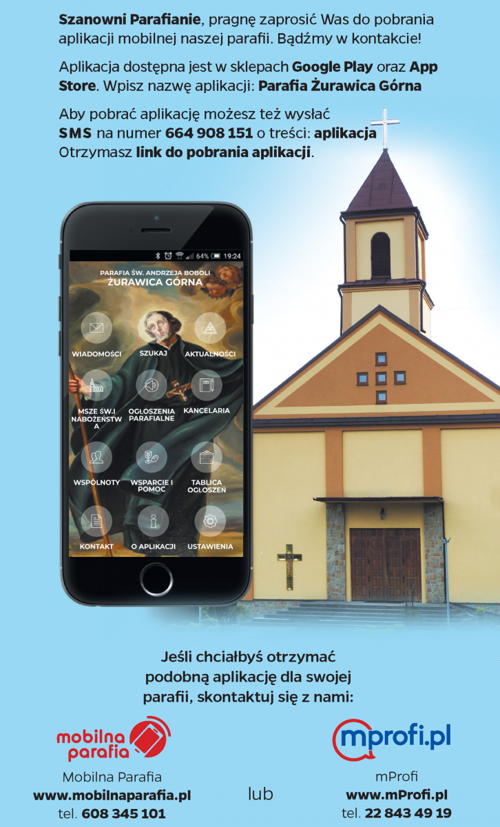 Aplikacja - mobilna parafia