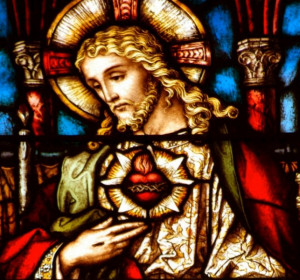 Sacred Heart_stained glass2e